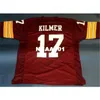 001 CUSTOM # 17 BILLY KILMER camiseta retro universitaria roja tamaño s-4XL o personalizada con cualquier nombre o número de camiseta