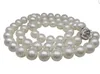 Feine Perlen Schmuck Natürliche Runde 20 Zoll lange 8-9mm Weiße Perlenstrang Halskette