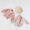 Herfst Baby Trui Zuigeling Kinderen Trui Gebreide Multi-Color Coat Shirt All-Match Cardigan 210702