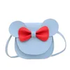 소녀 동전 지갑 핸드백 어린이 지갑 작은 동전 상자 가방 귀여운 마우스 활 아이 돈 가방 아기 토끼 숄더 가방 지갑 5 색 695 x2