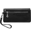 Wallets Retro Long Wallet Large Capacity Ladies Fashion Card Holder Multifunction Coin Purse Pu Leather