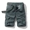 Hommes armée militaire tactique Cargo Shorts 2022 nouvel été mode décontracté mâle Cargo Shorts marque coton Camouflage Shorts hommes G220223