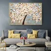 Rich Tree Flower Leaf Affischer Canvas Målning Landskap Modern Heminredning Tryck på väggkonst Bilder för vardagsrum210g