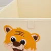 13-дюймовый куб Оксфорд из ткани для хранения коробки для хранения моющиеся животных. Детские игрушки Корзина BINS CLACKET Организатор Полка Шкафчик 210922