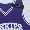 Nikivip Custom XXS-6XL 43 Lianzexin K.Tyler Jersey Mens 6-й баскетбольный майка Marlon Wayans Huskies Kenny Tyler Basketbal