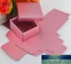 20 pçs / lote rosa cor de papel de ouro caixa de papelão com tampa, doces pequenos doces / chocolates caixas de embalagem caixas de jóia1 preço de fábrica especialista Qualidade Qualidade Última estilo