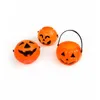 Halloween pumpkin bucket decoration supplies candy Tote buckets smiley funny tricky bar props event venue layout