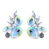 Stud 2022 Arrival Multicolored Crystal Bohemian Sexy Wedding Party Earrings For Women Maxi Jewelry Fashion Big Gift