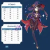 Hot Anime Game Genshin Impact Cosplay MONA Costume feminino Mulheres Mulheres Halloween Carnival Party Sexy Dress Vesti