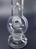 Vetro Acqua Bong Narghilè Olio Dab Rigs Tubo da fumo Tipo dritto Accessori per tabacco