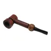 Handpipe Natural Wooden Mini Pipes Innovative Design Dry Herb Tobacco Smoking High Quality Filter Cigarette Holder Handmade Wood DHL Free