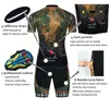 Factory direct sales Moxilyn Yellow Black Starry Sky Colorful Clouds Pattern Cycling Jersey Set Summer Short Sleeve and Shorts Suithigh Quality Material Bike