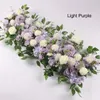 50 cm DIY fleur rangée Acanthosphere Rose Eucalyptus mariage décor fleurs rose pivoine hortensia plante mélange arc artificiel