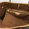 Vrouwen totes ontwerpers schoudertassen handtassen mama winkelen portemonnees in reliëf cowhide 2pcs zwarte mode composiet tas