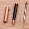 Estoque em atacado profissional personalizado metal bola caneta promocional logotipo personalizado elegante Charming Creative Luxury Black Rose Gold Pens