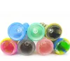 Roze Groen Blauwe Siliconen Smoking Pipe Glas Bongs 3.4 Inches Sigaret Hand Pipes Draagbare Mini Tabak Sigaretten Houder