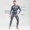 Men's Thermal Underwear For Men Male Thermo Camouflage Clothes Long Johns Set Tights Winter Compression Underwear Quick Dry 211108