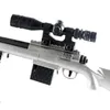 M24 AWM Water Bullet Toy Gun Manual Sniper Rifle 모델 소년 생일 선물 CS 촬영 게임 264E