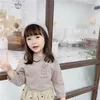 Jesień Dzieci Koreański Styl Z Długim Rękawem Koszulki Chłopcy Dziewczęta Bawełna Królik T Koszulki Toddler Dzieci Cute Topy 210615