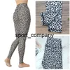 Leggings leopardati sexy Pantaloni legging traspiranti da donna Allenamento da palestra Abbigliamento Fitness Abbigliamento sportivo Abbigliamento sportivo a vita alta