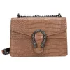 new crocodile pattern messenger one shoulder Dionysian bag for women Purse_Outlet_Q0BZ