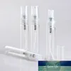 5ML clair Mini parfum bouteille en verre vide cosmétique bouteille échantillon tube à essai flacons en verre mince petit vaporisateur sans toxique et sûr V4 prix usine conception experte