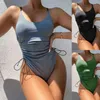 2022 Nuovi body bikini sexy europei e americani Costume da bagno Tessuto speciale conservatore da donna Slim Fit con grande potenziale 220106