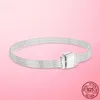 Bracelet chaîne serpent cœur en argent Sterling 925 pour femmes, perles breloque pandora, bijoux