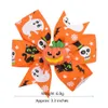 Baby Halloween Grosgrain Ribbon Bows with Clip Girls Kids Ghost Pumpkin Girm Girm Clips Hairpin Assories 4 Styles