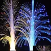 Andere feestelijke feestbenodigdheden Home Gardencreative Led Romantische vezel Optische creatieve colorf flitsende kerstboom nacht licht drop leveren