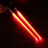 Chopsticks 2 Pare av ljus LED-lightsaber Slitstarkt lätt bärbar BPA fri och säker (röd)