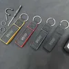 جلد الغنم المتطرف من جلد الفراغ Auto Car M Logo Chkining Keyring حامل المفتاح المناسب لـ BMW M Car Key3080