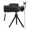 40x60 Monocular Ultra HD Optical Lens Low Light Night Vision Telescope + Clip Tripod For Phone