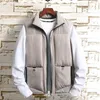Stylish Autumn Winter Warm Sleeveless Jacket Male Waistcoat Slim Fit Casual Coats Mens Colorful Vest Märke Chalecos Para Hombre 211120