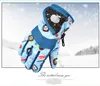 Детские перчатки мужские и женские водонепроницаемые, толстые, теплые и холодностойкие езда Открытый катание на коньках и на лыжах детские перчатки