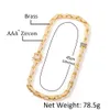Uwin Square Box Chain7mm 8mm AAA + Zircone Cubique Collier Complet Glacé Micro Pavé CZ Charme Vintage Collier Court X0509