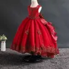 Prachtige babymeisje jurk voor s elegante verjaardagsfeestje baby's kleding openen ceremonie Prom Q0716