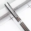 Gelpennen Aangepaste logo tekst Luxe bedrijfsschrijfteken Pen Pen hoogwaardige metalen cadeau Office School Stationery Ballpoint