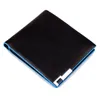 Wallets Men Wallet Waterproof Leather Slim Purse Blue Edge Iron Included Angle Carteira ID Holders Cases