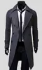 Arrival Male Men's Winter Warm Wool Blend Trench Coat Double Breasted Fashion Long Overcoats Jackets Plus Size 4xl 211122