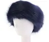 Fascia per capelli invernale in pelliccia sintetica da donna 7 colori Copricapo in peluche per avvolgere la testa di moda Coprire gli accessori per capelli Nave libera