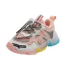 Spor ayakkabı kızlar için led sneakers çocuklar çocuklar bebe yürüyor bebek çocuk ayakkabı ışık aydınlık parlayan parlayan H0828 ile