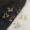 Lustre de lustre de brincos de cereja de cereja de frutas para mulheres para mulheres meninas de moda acrílica Round Charm Jewelry Party Gifts Kirs22