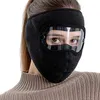 Coupe-vent anti-poussière masque visage cyclisme ski respirant masques polaire visage bouclier capuche avec haute définition anti lunettes Skullies Y21111