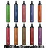 Authentic Vidge MAX Monouso E-sigarette E-sigarette del dispositivo Kit 2000 Puffs 850mAh Batteria 5ml Pod Pod Pod Pen Sistema Penna Penna Penna 100% originale16