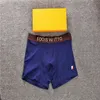 2023 Luxury Mens Designers Boxers varumärken Underbyxor Sexig klassisk herrboxare Casual Shorts Underwear Botton Cotton Underwears 3st