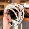 2020 femmes élégantes Perles de perles complètes Bands Lady-tête Bandeau Hoops Titulaire Ornement Headwear Fashion Coiffure Accessoires