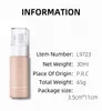 Langmanni 30ml Liquid Foundation Soft Matte Concoreer 13 kolorów Podstawa Baza profesjonalna twarz makijaż podkład Contour Palette3273111