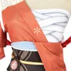 재고 Genshin Impact 새로운 캐릭터 Yoimiya Cosplay Costume Full Set 고품질 애니메이션 롤 플레잉 소송 Y0903