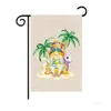 Letnia flaga ogrodowa Flaga Outdoor Decoration Flags Flags Flacles Doll Series Dwustronne Drukowanie cyfrowe Wiszące Flaga 30 * 45 cm 9 Styl T500916